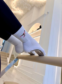 white crew sock