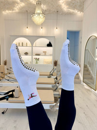 white crew sock